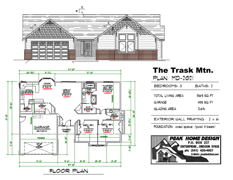 THE TRASK MT HOME DESIGN MD2021